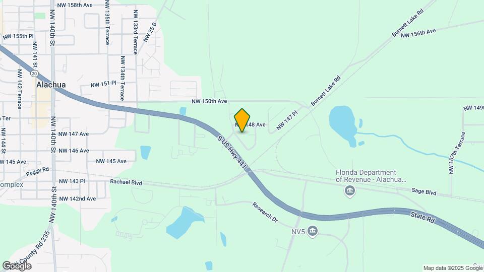12412 NW 147th Ln Map and Location Details