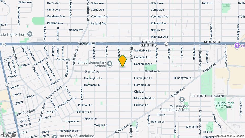 2105 Grant Ave Map and Location Details