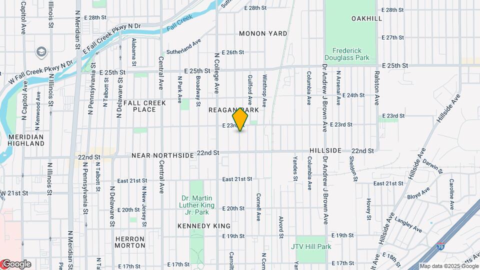 2239 Carrollton Ave Map and Location Details