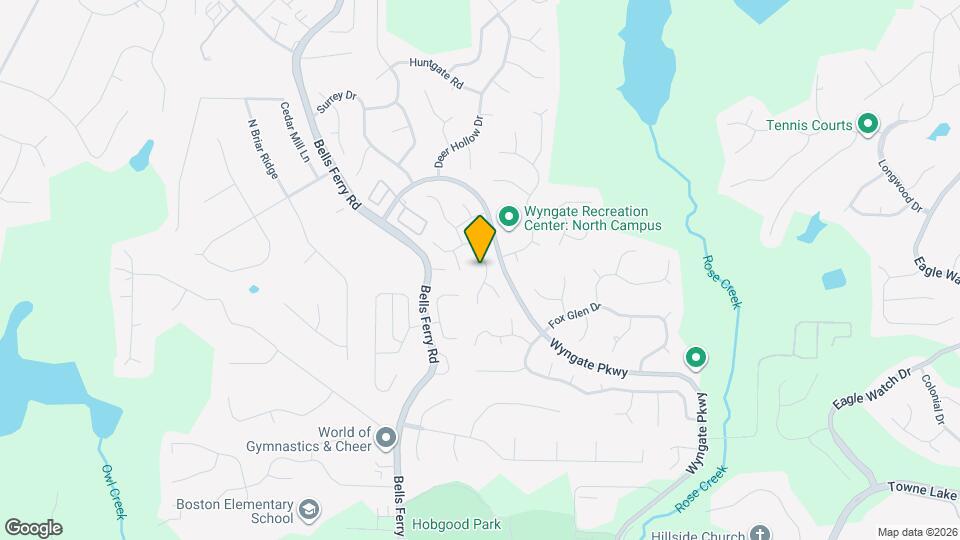 5025 Wesleyan Dr Map and Location Details