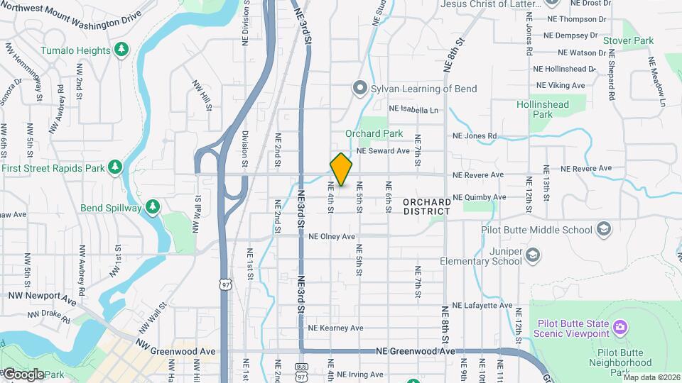 418 NE Quimby Ave Map and Location Details