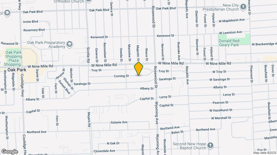 10141 Corning St Map and Location Details