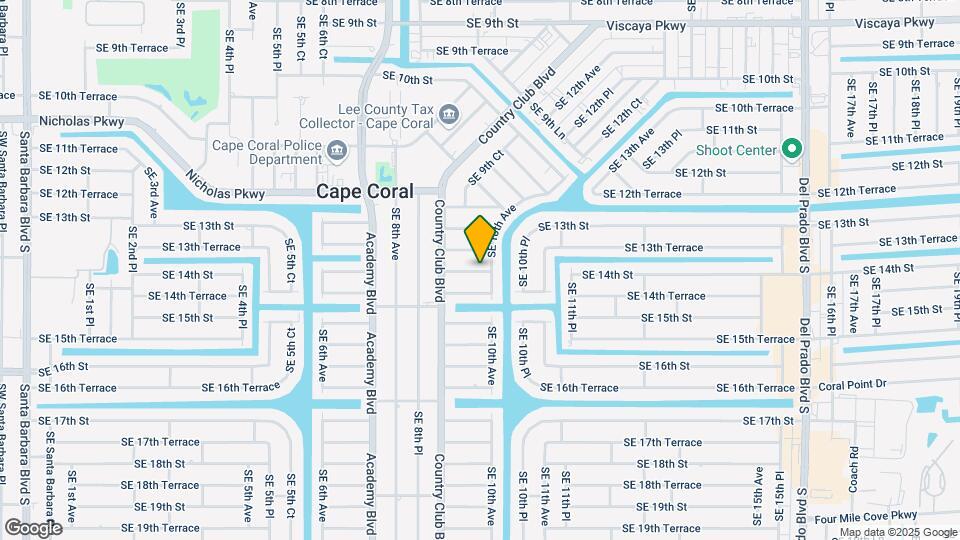 925 SE 14th St Map and Location Details