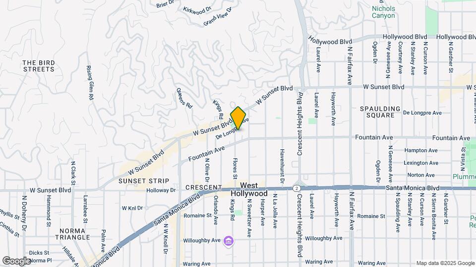 1326 Flores St, Unit 23A Map and Location Details