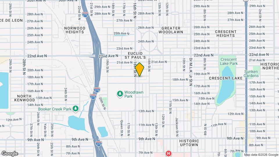 1524 18th Ave N Map and Location Details