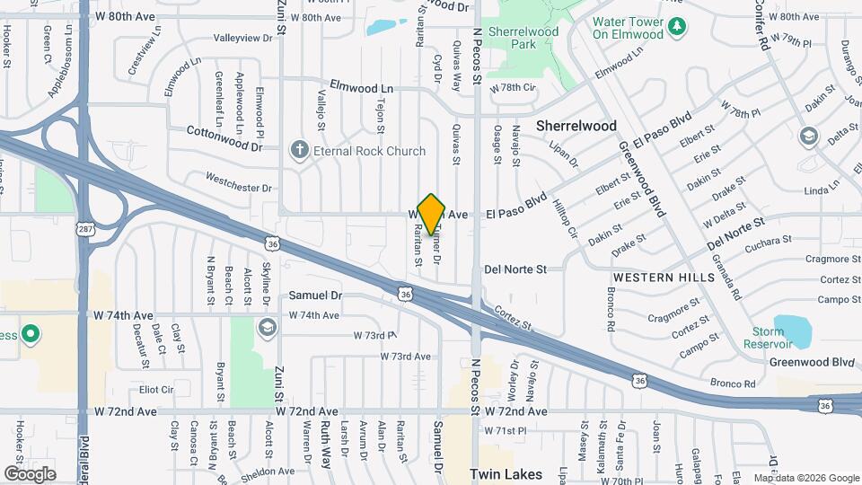 7545 Turner Dr, Unit Turner Drive Map and Location Details