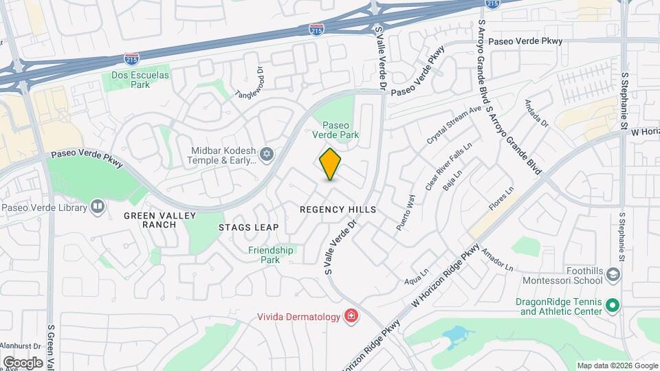 253 Mesquite Ridge Ln Map and Location Details