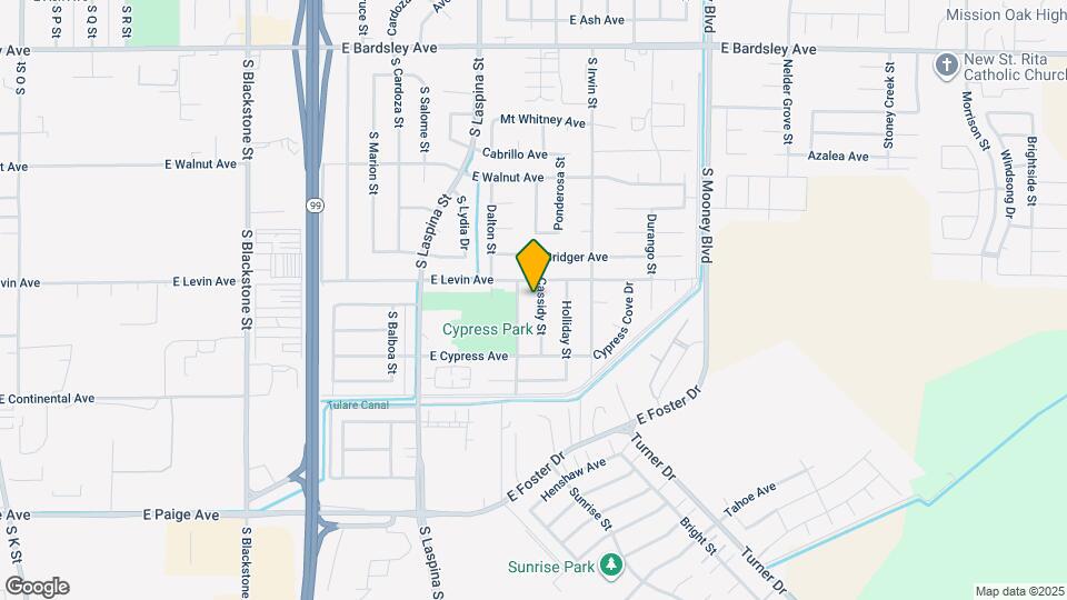 1825 Cassidy St Map and Location Details