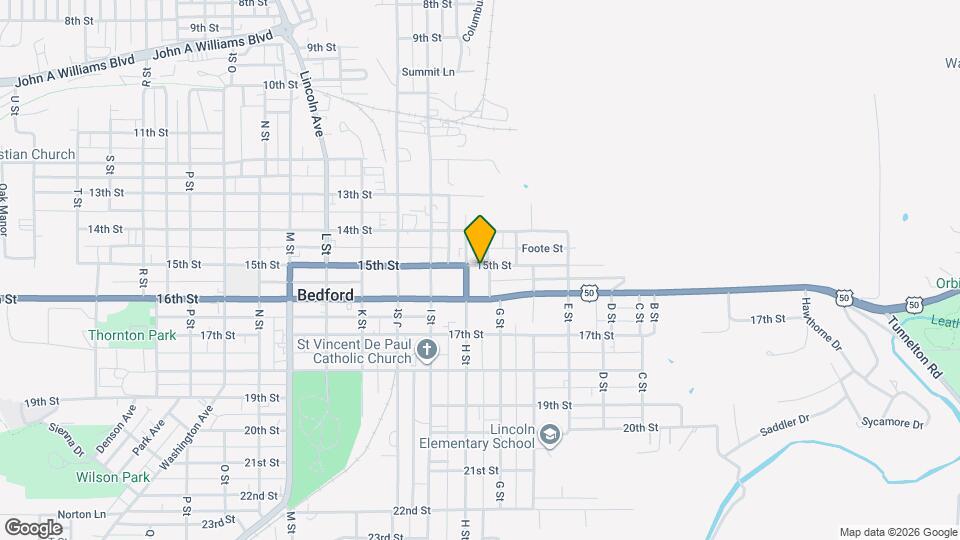 708 15th St, Unit 2 Map and Location Details