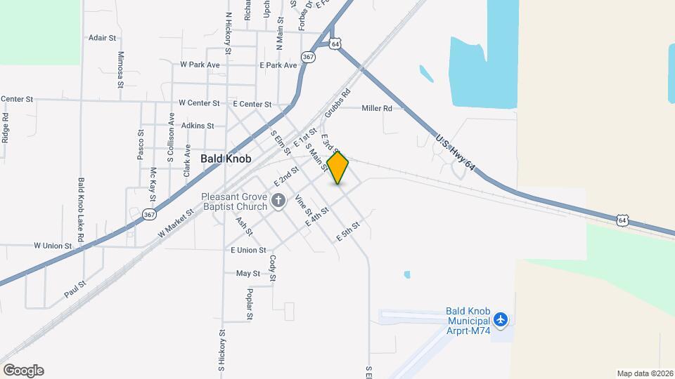 824 S Main St Map and Location Details