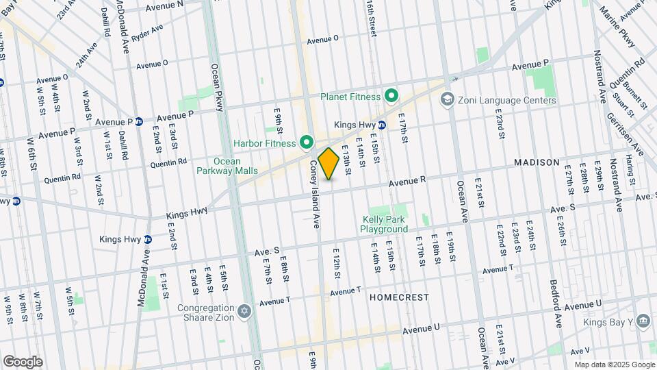 1800 E 12th St Mapa y Detalles de la Ubicación