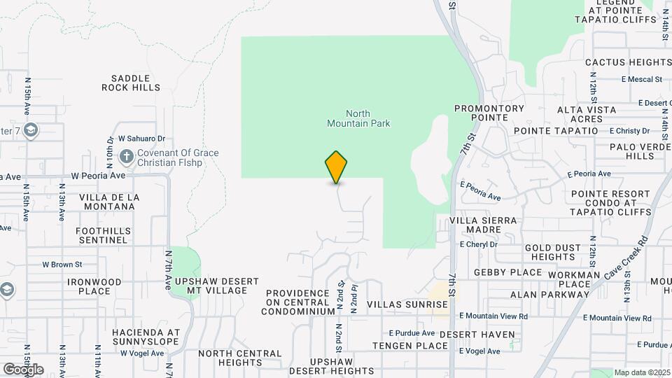 126 W North Ln Map and Location Details