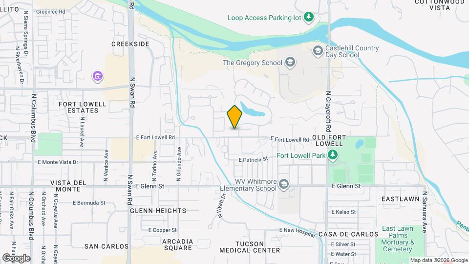 5120 E Woodgate Ln Map and Location Details