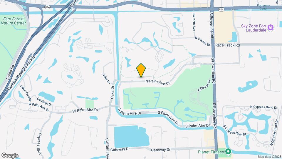 3107 N Palm Aire Dr Map and Location Details