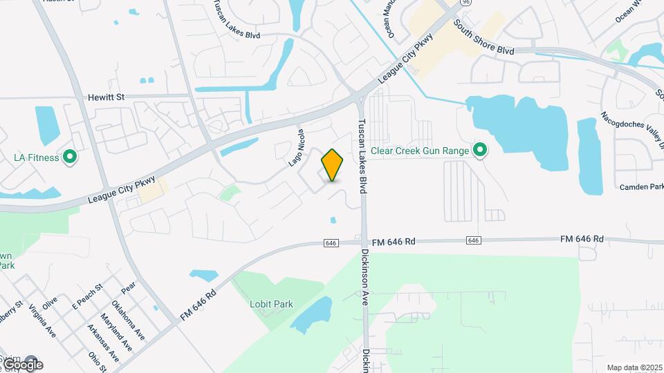 2818 Mezzomonte Ln Map and Location Details