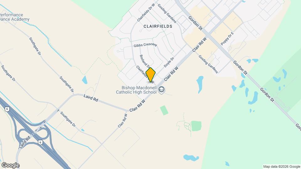 87 Boulder Crescent Map and Location Details