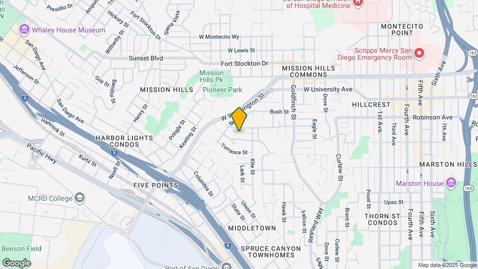 1406 W Pennsylvania Ave Map and Location Details