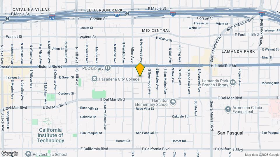 79 S Parkwood Ave, Unit Parkwood Studio Map and Location Details