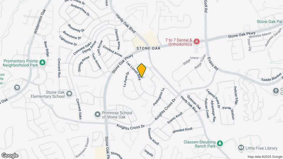 21110 Las Lomas Blvd Map and Location Details