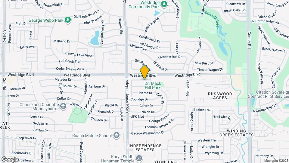 9813 Tyler Dr Map and Location Details