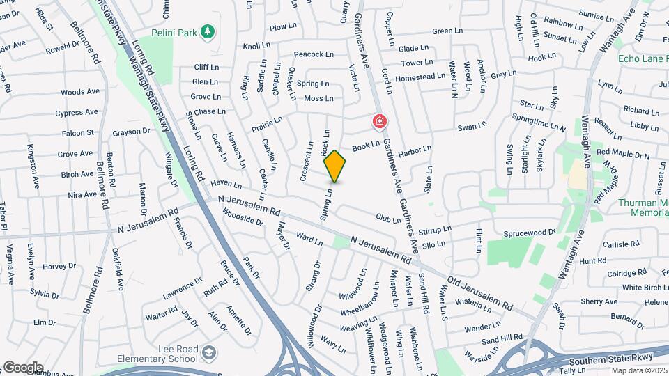 129 Spring Ln Map and Location Details