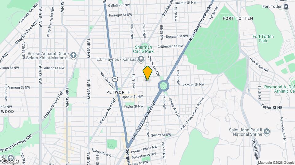 4315 7th St NW Map and Location Details