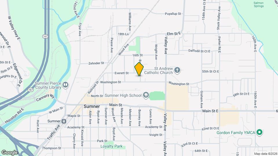 1308 Bonney Ave Map and Location Details