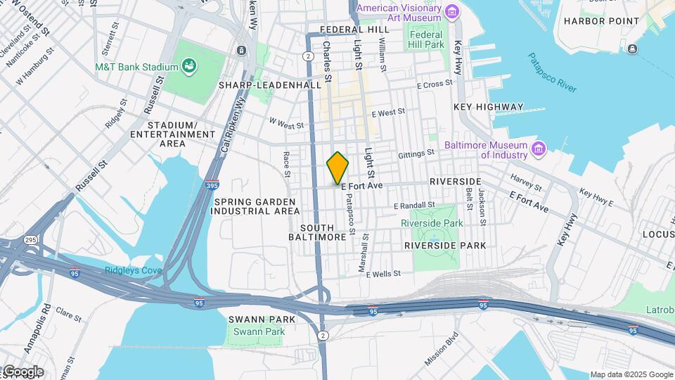 1503 S Charles St Map and Location Details