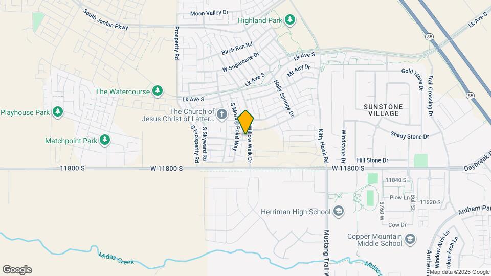 11692 S Willow Walk Dr Map and Location Details