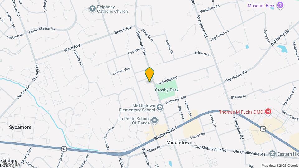 11516 Bellewood Gdn Ct Map and Location Details