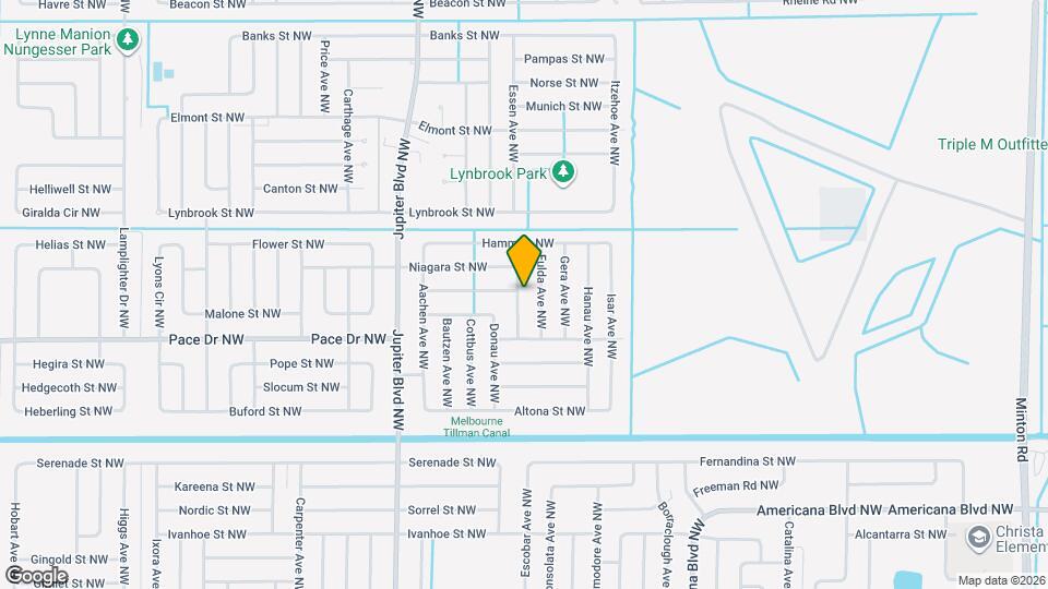 843 Emden Ave NW Mapa y Detalles de la Ubicación