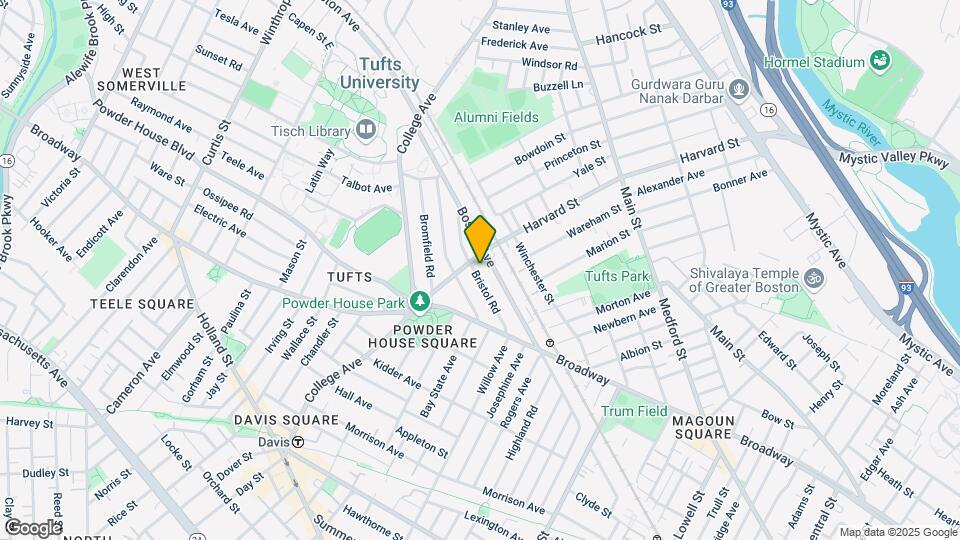 54 Bristol Rd, Unit 1 Map and Location Details