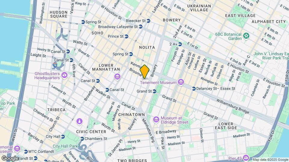 126 Elizabeth St Mapa y Detalles de la Ubicación