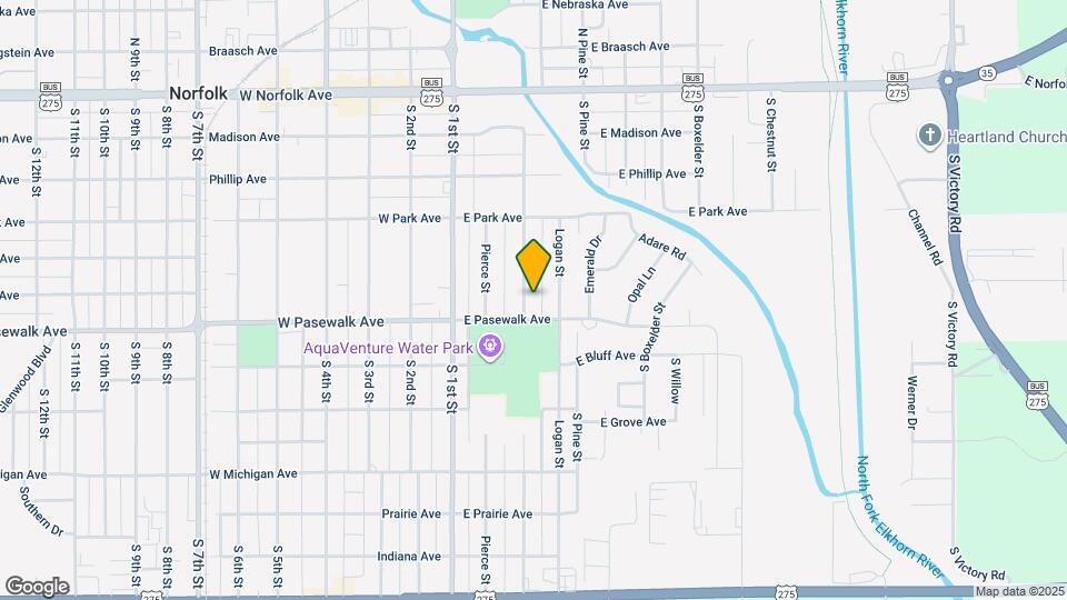 607 Blaine St, Unit 2 Mapa y Detalles de la Ubicación