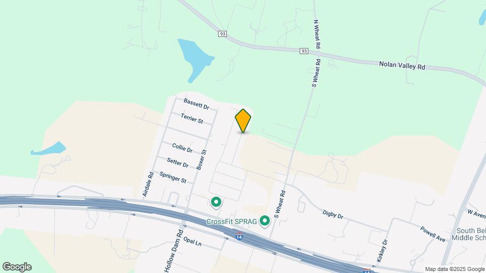 521 Holstein Dr Map and Location Details