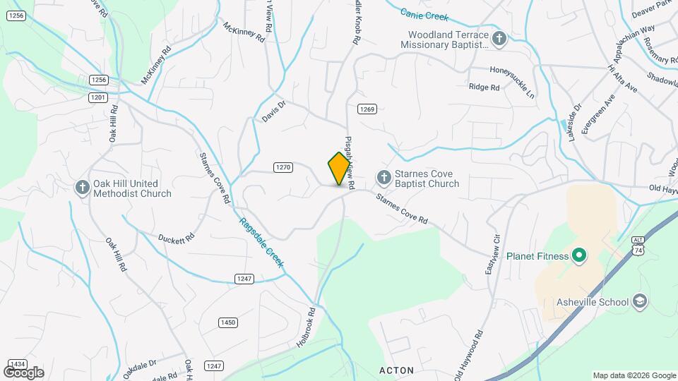 8 Old Starnes Cove Rd Map and Location Details