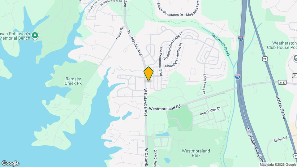 18448 W Catawba Ave Map and Location Details