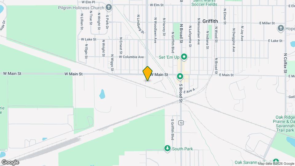 121 S Cline Ave Map and Location Details