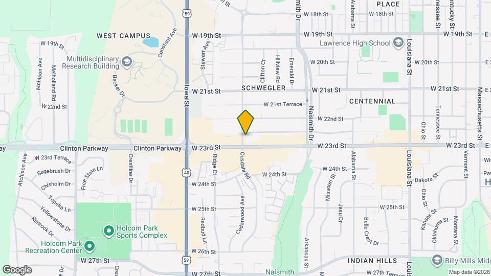 2232 Ousdahl Rd Map and Location Details