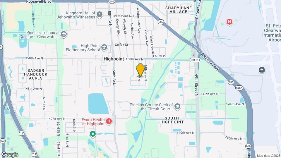 14711 55th Way N Map and Location Details