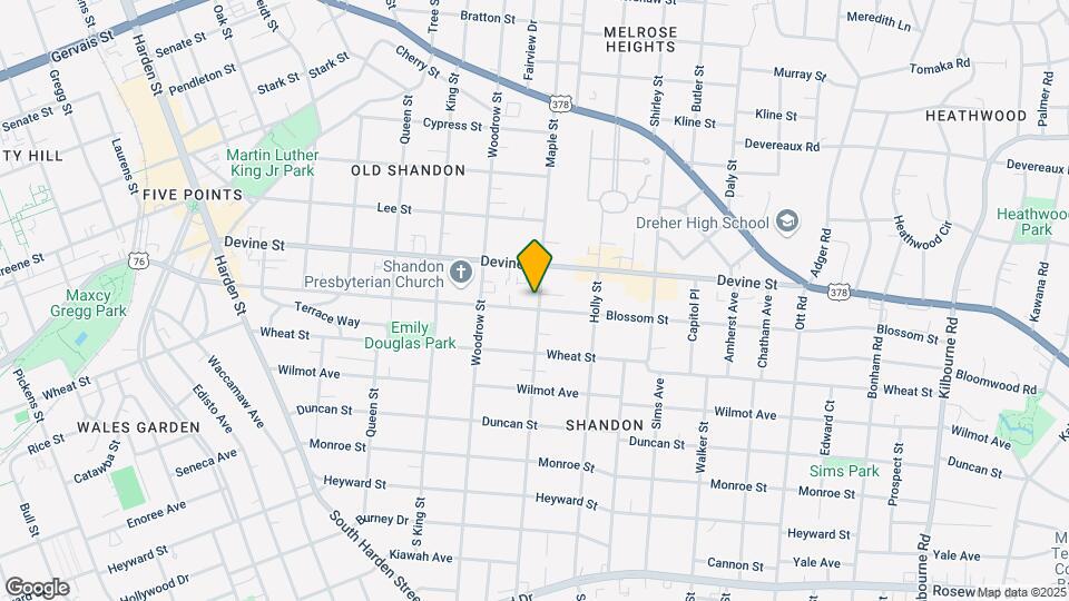 2737 Blossom St Map and Location Details