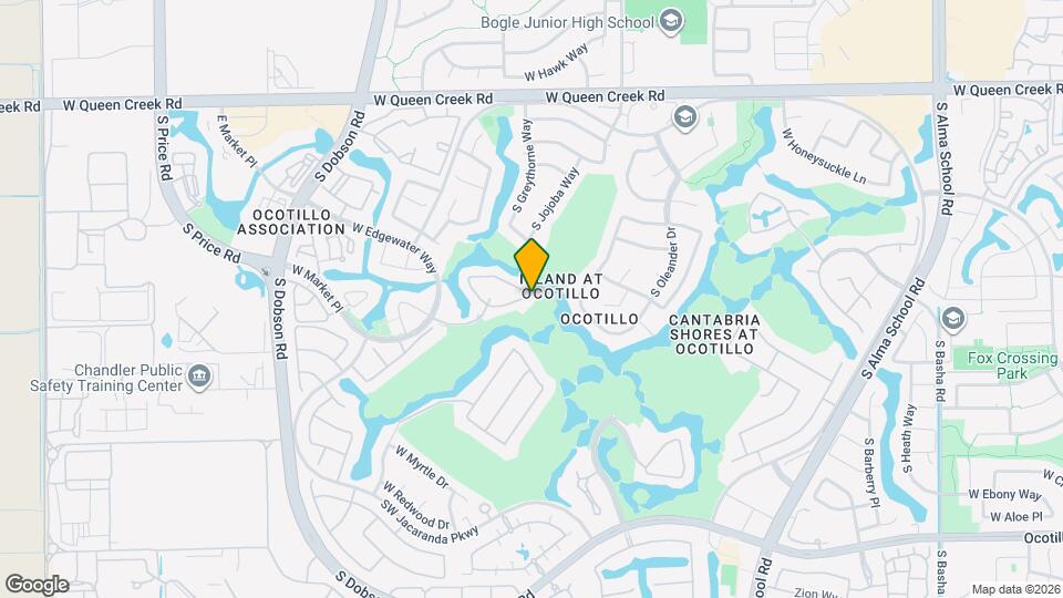 1982 W Peninsula Cir Map and Location Details