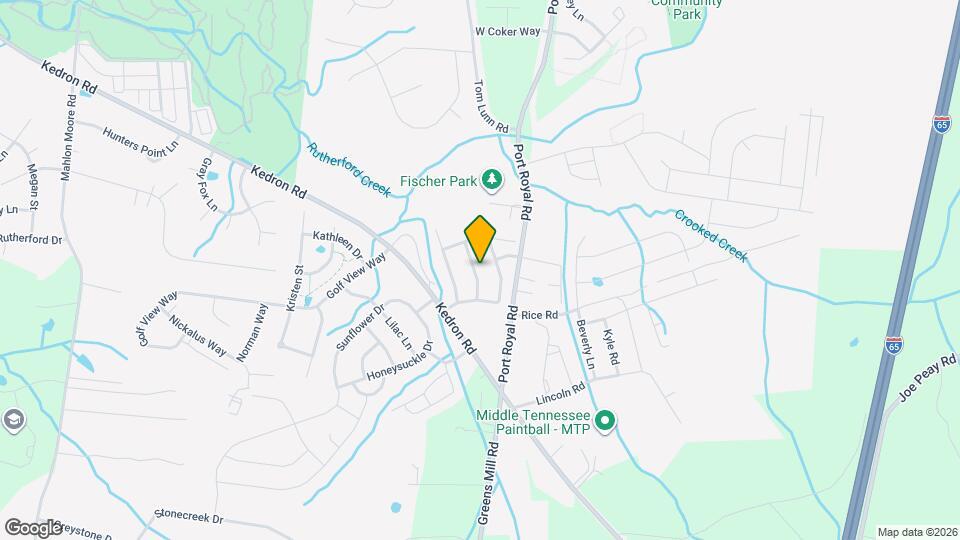 3012 Deer Trail Dr Mapa y Detalles de la Ubicación