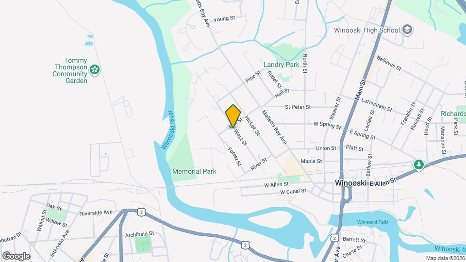 92 West St, Unit B Mapa y Detalles de la Ubicación