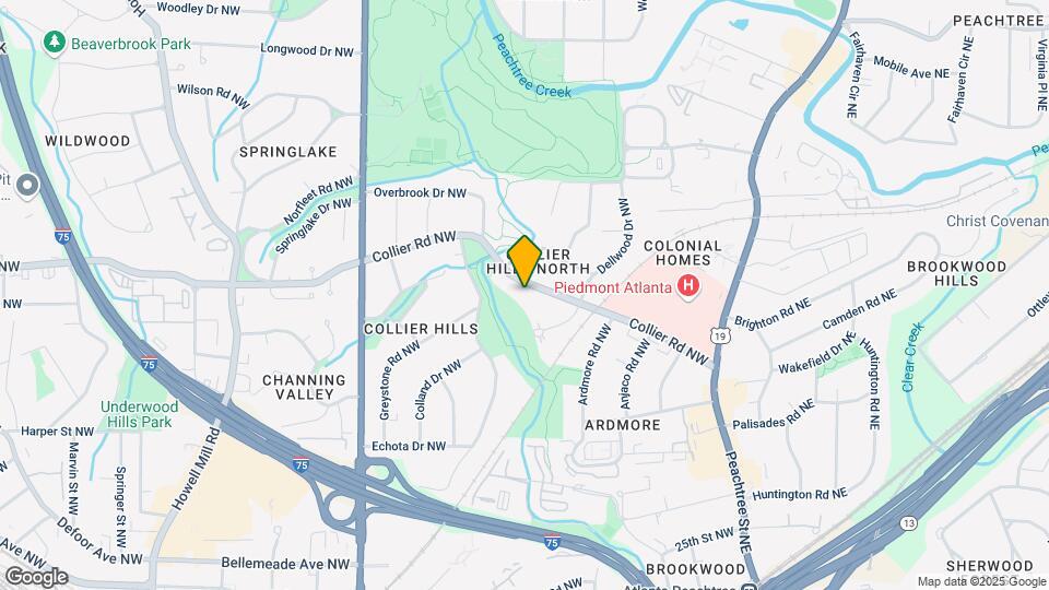 432 Collier Rd NW Map and Location Details