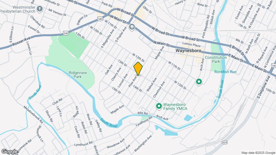 520 Pine Ave Map and Location Details