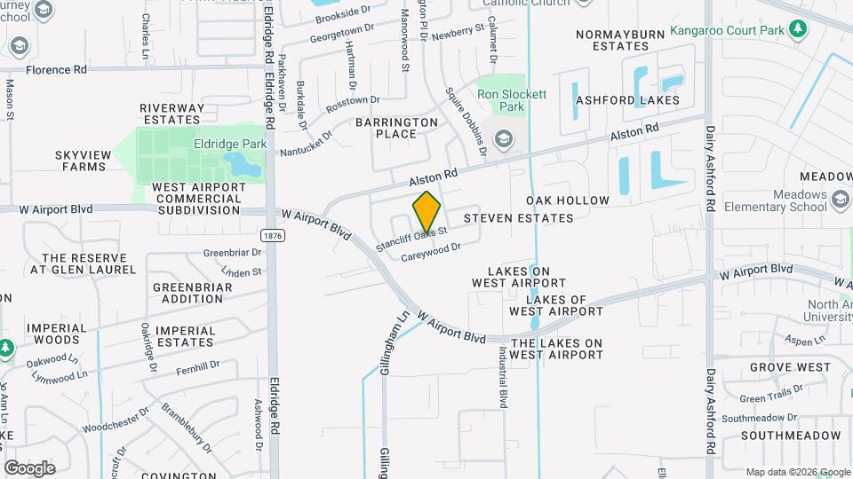 13007 Stancliff Oaks St Map and Location Details