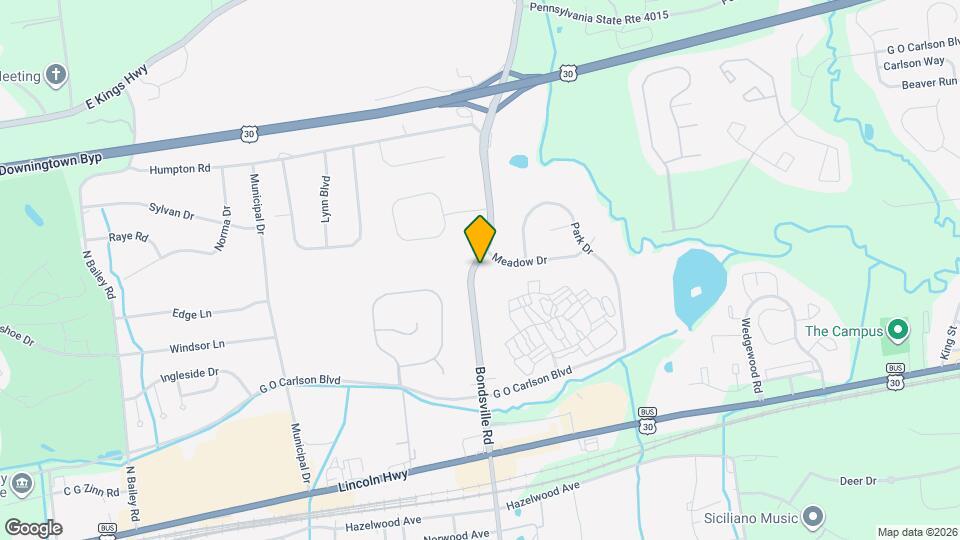 301 Bondsville Rd Mapa y Detalles de la Ubicación