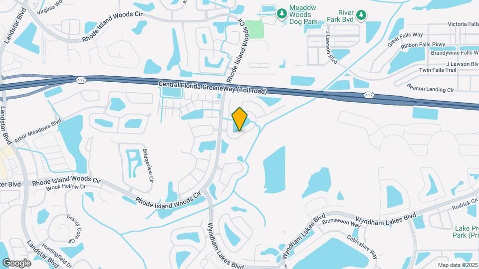 1803 Meadow Pond Way Map and Location Details