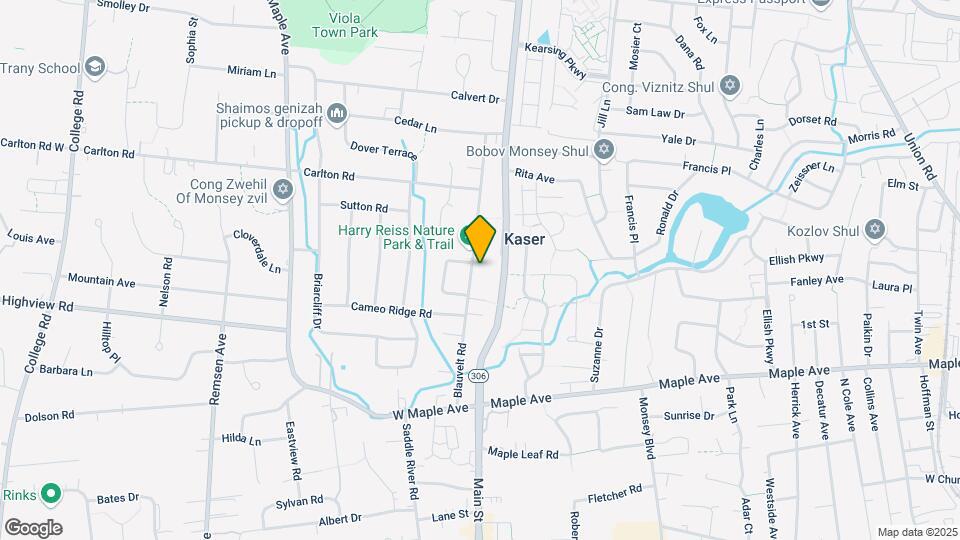 202 Blauvelt Rd Map and Location Details